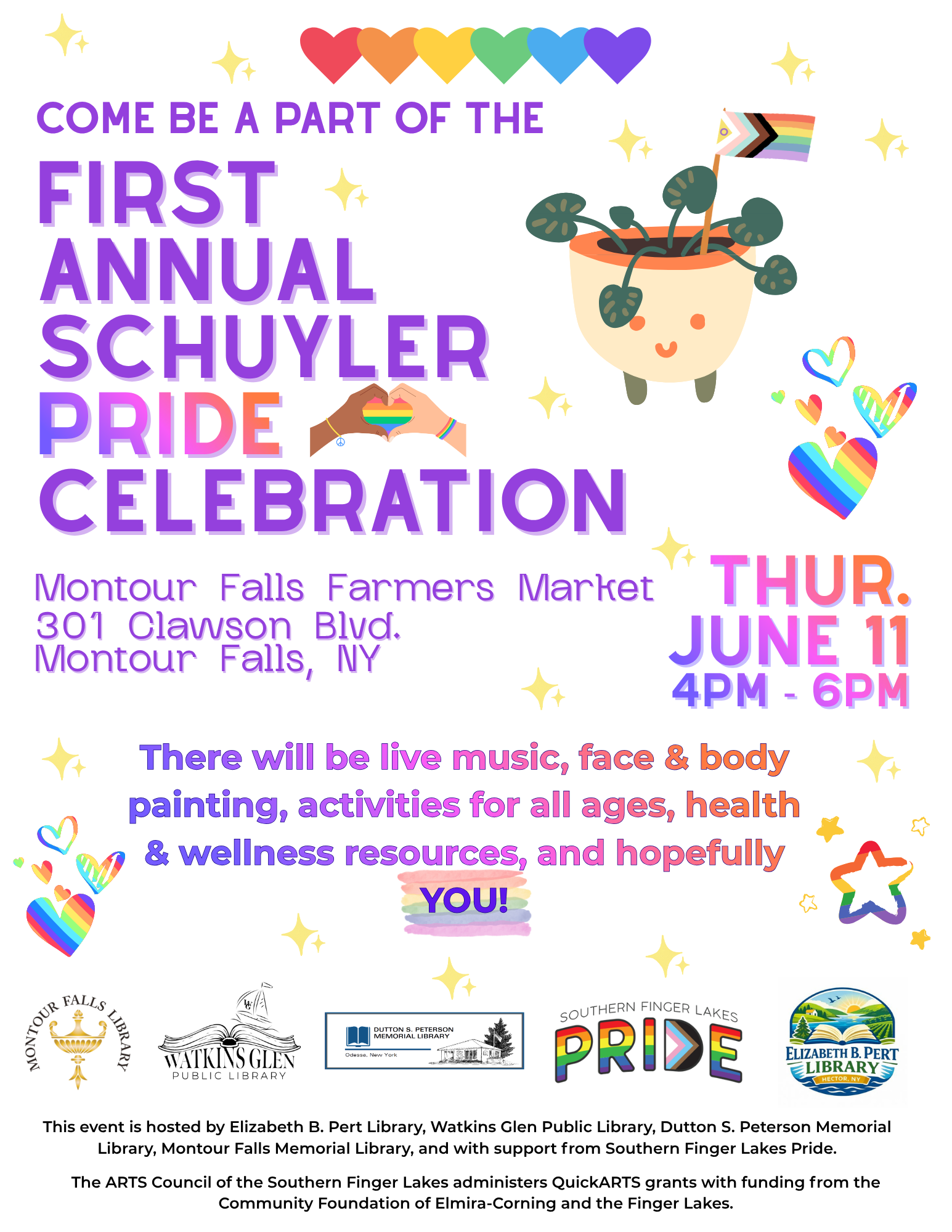 1st Annual Schuyler Pride Celebration